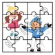 Zimní puzzle / skládanky 5