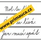 ČTEME A PÍŠEME PRVNÍ VĚTY - KARTY + HRY - 1. TŘÍDA LEDEN - ÚNOR 2