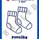 Zimní oblečení - omalovánky 3