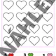 Srdíčkový valentýnský soubor 5
