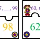 Puzzle - Doplňování číselné řady do 100 se superhrdiny 2