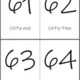 NUMBERS TO 100 (číslo + text) 3