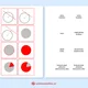 Kružnice, kruh - 3-složkové kartičky, flashcards, informační kartičky 6