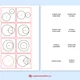 Kružnice, kruh - 3-složkové kartičky, flashcards, informační kartičky 7