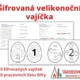 Šifrovací velikonoční vajíčka 2