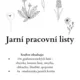 Jarní pracovní listy 2