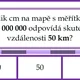 Měřítko mapy - kolíčkování  3