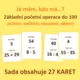 Základní početní operace do 100 - sčítání, odčítání, násobení, dělení - SADA 4