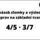 Násobení a dělení - 40 karet, řešení i metodika 4