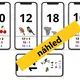 TELEFONNÍ HRA - MATEMATIKA + sportovní pexeso 4