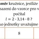 Délka kružnice, obvod kruhu - kolíčkování s kontrolou 3