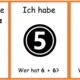 ZAHLEN 0 - 100 - Ich habe, wer hat? 2