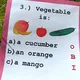 Outdoor quiz questions FOOD 4