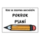 DÍLNY PSANÍ - pokrok psaní 3