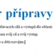 Vzory příprav 2