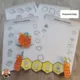 Včely - skládačky, vystřihovánka, pracovní listy, puzzle 3