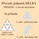 DÉLKA - převody jednotek - výhodná sada 5