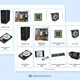 Hardware - části počítače - 3-složkové kartičky, informační kartičky, flashcards 4
