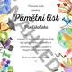 Pamětní list předškoláka 2