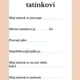 Pracovní a grafomotorické listy - Můj tatínek 3