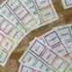 Kartičky do výuky - Vyjmenovaná a příbuzná slova po S 3