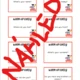 WARM-UP cards (AJ_A1) -48 cards 2