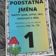 SLOVNÍ DRUHY - LES - PŘEHLED, VÝZDOBA 2