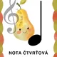 Noty a pomlky - výzdoba třídy - podzim 2
