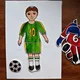 Oblékací panenka - kluk /povolání, sport/ 6