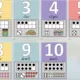 Čísla do 10 - boho design 2