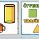 Geometrické tvary a tělesa - téma oceán 3