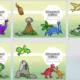 Obaly na žákovskou knížku - dino téma 2