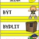 Vyjmenovaná slova - barevná výzdoba 2