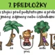 Slovní druhy - barevná výzdoba 2