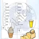 Food and drinks scavenger hunt easy 2