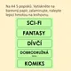 Čtenářská nástěnka, popisky na knihovnu 4