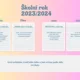 Rozvrh hodin + organizace školního roku 5