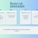 Rozvrh hodin + organizace školního roku 7