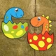 ŠABLONY – dinosauři 3
