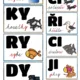 Tvrdé a měkké slabiky - téma oceán 2