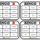 bingo - vyjmenovaná slova KOMPLET 2