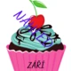 Narozeninový cupcake 2