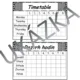 Rozvrh hodin k doplnění - Timetable 6