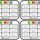 bingo - slovesa (osoba, číslo, čas) 2