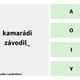 SHODA PŘÍSUDKU S PODMĚTEM - KOLÍČKOVÁNÍ 3