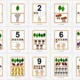 Obrázkové plakáty s HOUBÍKY 2xA4 s čísly 1-10 3