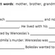 St. Wenceslas (work in the groups) 2