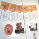 Girlanda, výzdoba třídy a omalovánky - téma PODZIM 2