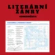 Literární žánry (křížovka, osmisměrka, anagramy) 4