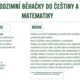 Běhačky pro druháčky - podzimní procvičování do češtiny a matematiky 2